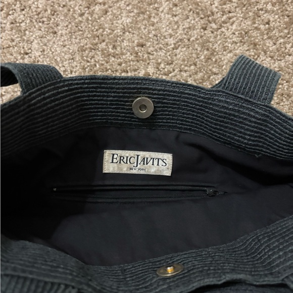 Eric Javits Purse Charcoal - Picture 4 of 6